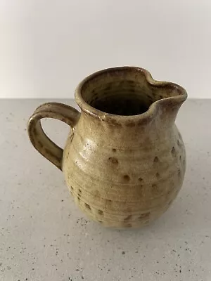 Buy Prinknash Pottery Jug. Size 16 Cm High X 16 Cm Wide. Cream Coloured. Immaculate. • 18£