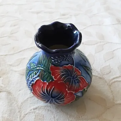 Buy Old Tupton Ware Hand Painted Vase • 10.59£