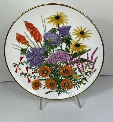 Buy Vintage Wedgwood Franklin Porcelain Flowers Of The Year 1978 Plate  - September • 9.75£