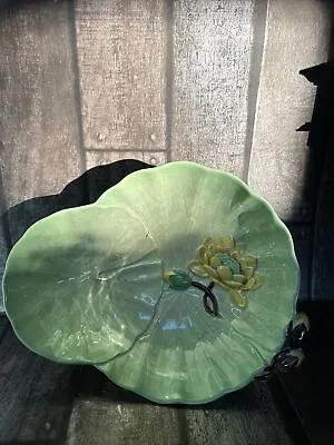 Buy Vintage Carlton Ware Lily Pad Dish/Bowl. Made In England. Free Postage. • 9.99£