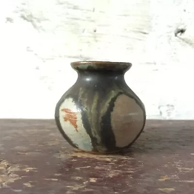 Buy Pretty Welsh Studio Pottery Vase Christopher Bourne Crochendy Llanberis Pottery • 9£
