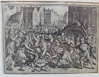 Buy Women's Revolution In Delft 1616, Due To Increased Grain Tariffs, Antique Stitch • 8.15£