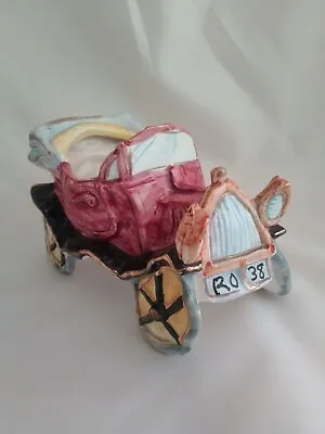 Buy Vintage,  1960/70 Funky Old Car Pottery Planter, Foreign • 24£