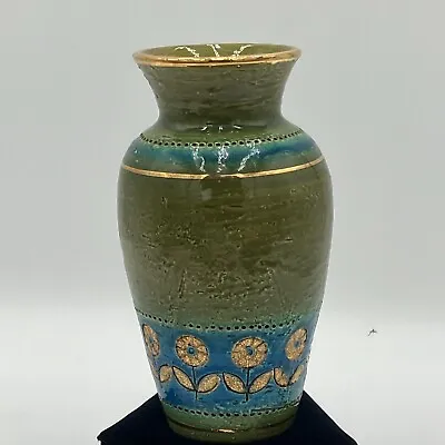 Buy Bitossi Londi Raymor Vintage Mid Century Italian Pottery Rimini Vase 12  • 72.39£