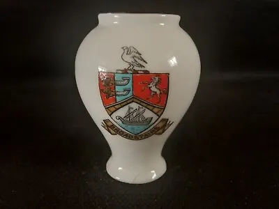 Buy Goss Crested China - BROADSTAIRS Crest - Ostend Vase - Goss. • 5.40£