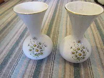 Buy Kernewek Daisy Waisted Vases X 2 • 10£