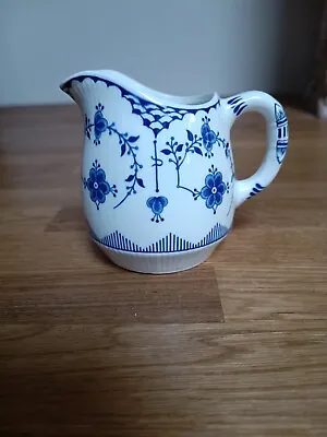 Buy Furnivals Denmark Small Blue And White Jug • 2.20£