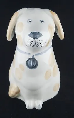 Buy Vintage Rye Pottery Art Pottery Hand Painted Dog Figurine, England, 5 3/4  • 38.57£