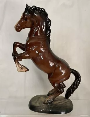 Buy Beautiful Beswick Horse - Welsh Cob Rearing • 24.99£