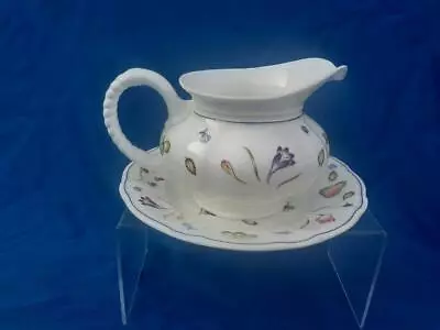 Buy Royal Crown Derby Chatsworth Fluted Gravy Boat And Stand • 42.95£
