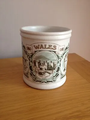 Buy Vintage Denby Wales Stoneware Mug. Pottery Regional Series. Conwy, Dylan Thomas. • 5.95£