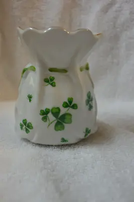 Buy Lefton Porcelain Shamrock Vase • 28.72£