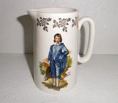 Buy Lord Nelson Pottery BLUE BOY Small Pitcher Jug Creamer England Gainsborough 5.5  • 28.45£