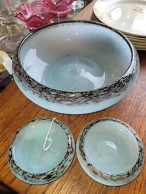 Buy Vintage Scottish Monart Glass Bowls • 180£