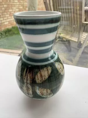 Buy Vintage Rye Cinque Ports Pottery Stoneware Vase Pot Green C1960s • 9.99£