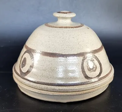 Buy Abaty Wales Stoneware Pottery Lidded Butter Cheese Dome Serving Dish • 15.72£