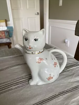 Buy Vintage Kitty Cat Teapot Made In China Adorable  • 16.12£