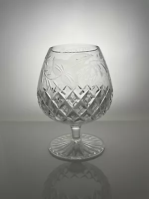 Buy Brierley Hill Crystal 20oz Brandy Glass | Grapevine Pattern • 29.99£