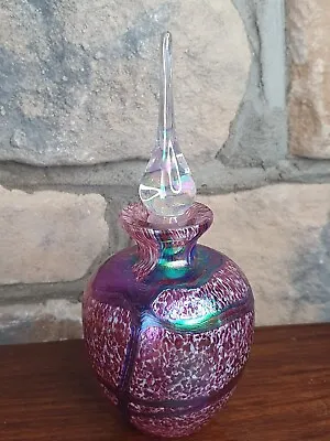 Buy Old Orca Perfume Bottle - Iridescent Art Glass • 30£