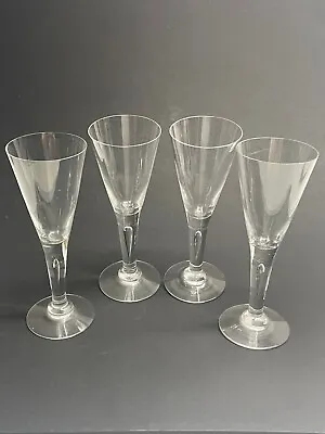 Buy Dartington Crystal Sharon Wine Glasses, Set Of 4, Vintage, Glassware • 45.99£
