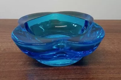 Buy Rudolf Jurnikl Blue Glass Small Bowl  • 20£