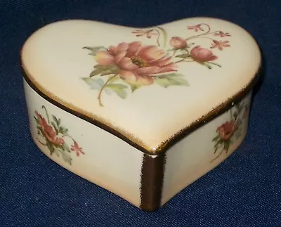 Buy Nice Vintage Blakeney English Pottery Heart Shaped Trinket Box In Good Condition • 6.99£