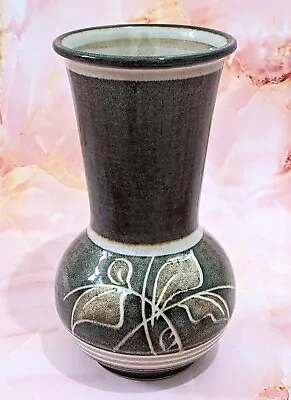 Buy Denby Pottery Green Botanical Vase 17cm • 9.99£