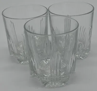 Buy 3 Bermioli Rocco Selecta Whiskey Glassware 8 Oz Cut Glass Italian Rocks Glasses • 22.19£