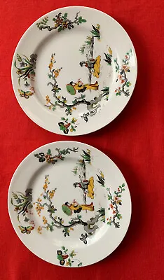 Buy Frank Havilland LIMOGES China - Oriental Couple/Chinoiserie Small Plates X2 • 16£