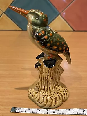 Buy Stunning Unusual SylvaC Green Woodpecker Spill Holder / Flower Frog  700 Mark • 17£