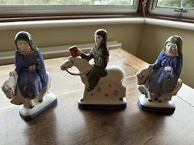 Buy The Oxford Cleric And Two Nun Prioresses Rye Pottery Canterbury Tales • 35£