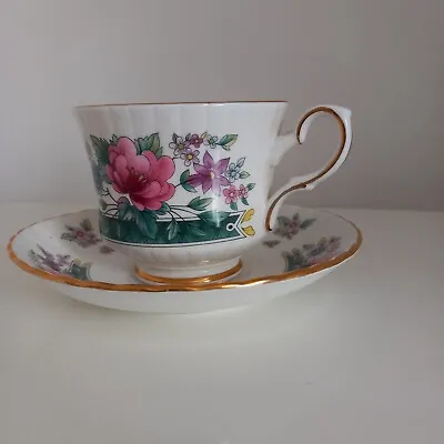 Buy Vintage ROYAL STAFFORD BONE CHINA MADE IN ENGLAND   CONNOISSEUR  CUP & SAUCER  • 9.50£