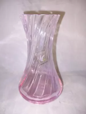 Buy Caithness Glass Crafted In Scotland Art Glass Small Pink Vase • 5£