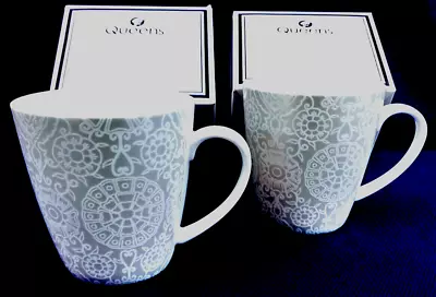 Buy Queens Fine Bone China ~  Pair Of New Mugs ~  Croatia Hvar   Hidden World Series • 5.99£