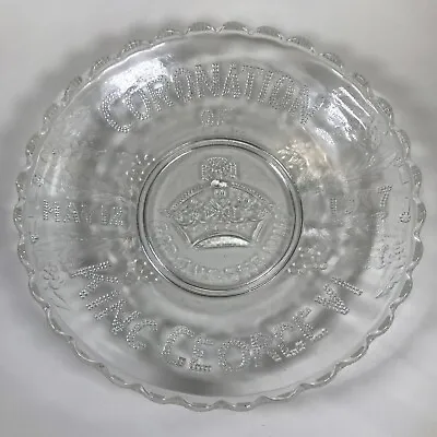 Buy Antique God Save The King George VI Coronation May 12th 1937 Glass Plate England • 19.99£