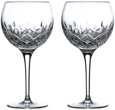 Buy ROYAL DOULTON CRYSTAL HIGHCLERE 2 GIN BALLOON GLASSES - Brand New & Free Deliver • 62.95£