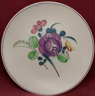 Buy 1950's Poole Pottery 8.5  Plate Am Pattern Betty Gooby Vivid Floral Pattern • 9.99£