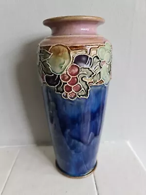 Buy Royal Doulton VasesEngland Art Nouveau Style Glazed Ceramic With Markings • 126£