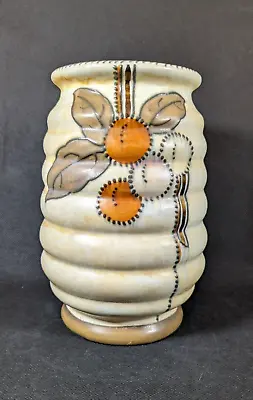 Buy Vintage Charlotte Rhead Vase 234, Crown Ducal, Signed • 54£