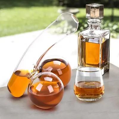 Buy Party Unique For Alcohol Men Glass Decanters Funny Whiskey Decanter Decanter NEW • 12.59£