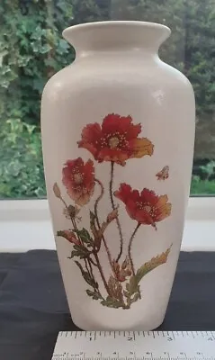 Buy Poole Pottery Pearlescent Lustre Poppy Vase In Excellent Condition  • 12.99£