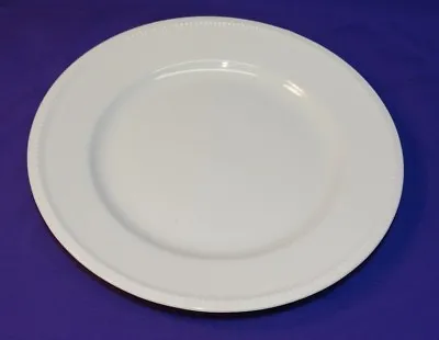 Buy Vintage Kaiser China Kai2 Salad Plate All White Beaded Edge Elegant W. Germany • 18.99£
