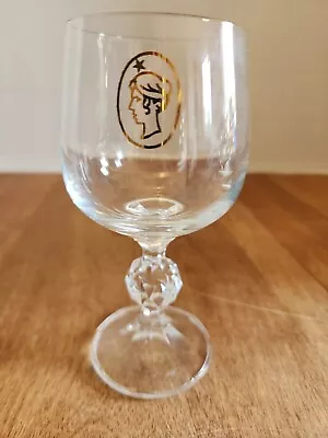 Buy Bohemian Crystal Wine Glass 6 Oz Capacity 5-3/4  Tall • 22£
