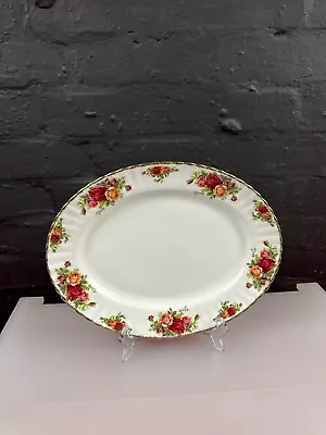 Buy Royal Albert Old Country Roses Oval Carving Serving Platter Plate 33 Cm X 25.5cm • 17.99£