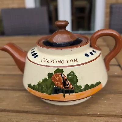 Buy Vintage Watecombe Motto Ware Devon Pottery Teapot • 15£