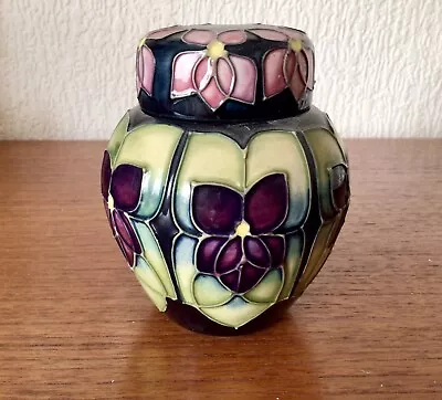 Buy Moorcroft  Pottery Ginger Jar, Violets By Sally Tuffin • 85£