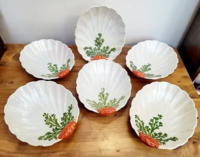 Buy Vintage Carlton Ware Set Of 6 Pearl Lustre Clam Scallop Dishes Bowls C1930s • 120£