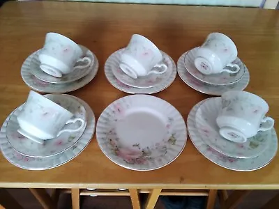 Buy Tea Set Climbing Rose Royal Stafford • 9.99£