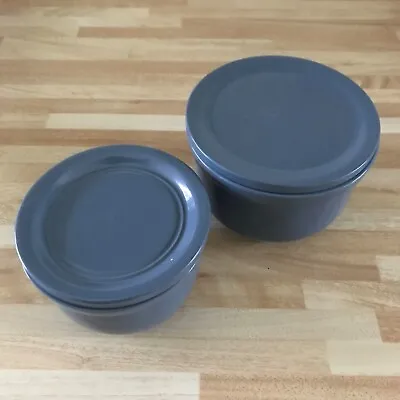 Buy Denby Bowl/Jar With Lid X2 • 14.99£