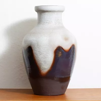 Buy Dümler & Breiden West German Pottery Fat Lava Floor Vase, 7311-45 • 60£